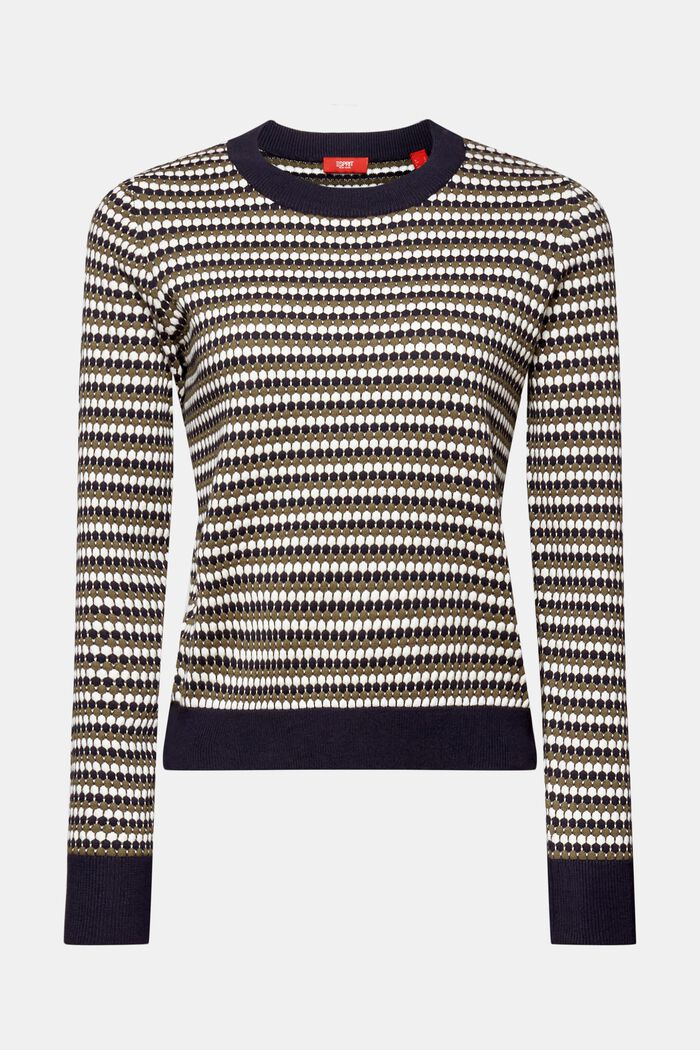 ESPRIT - Multi-coloured jumper, cotton blend at our online shop