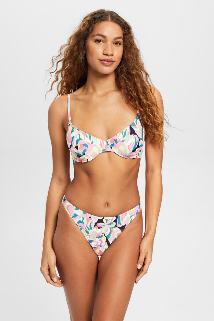 ESPRIT - Carilo beach padded swimsuit with floral print at our