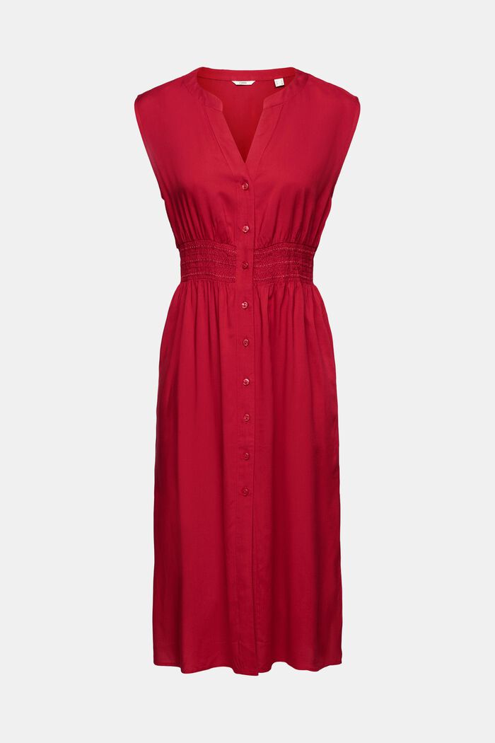 Sleeveless beach dress, DARK RED, detail image number 4