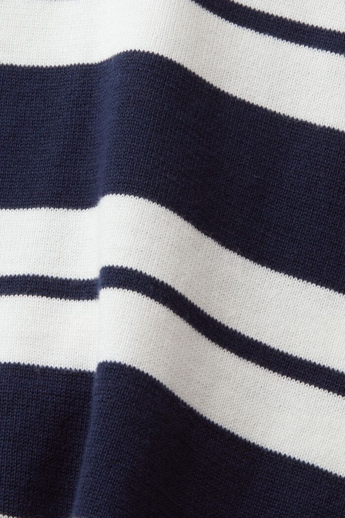 Oversized jumper, 100% cotton, NAVY, detail image number 5