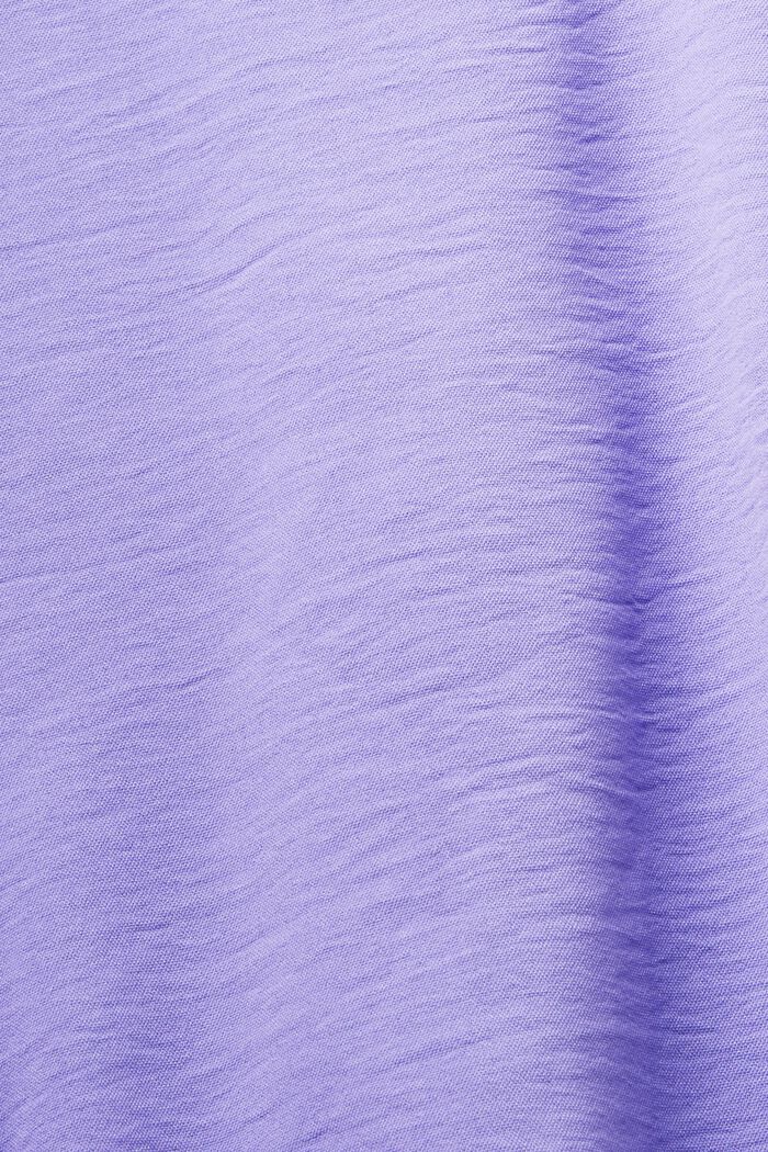 Crepe blouse with buttons, PURPLE, detail image number 5