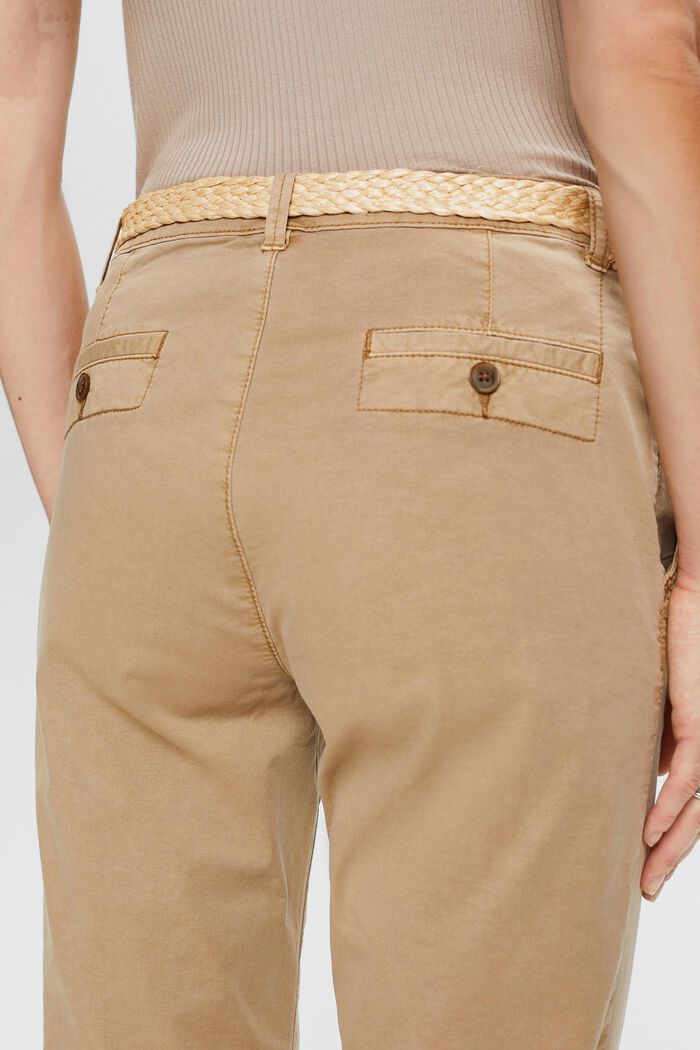 Belted Chino, TAUPE, detail image number 2