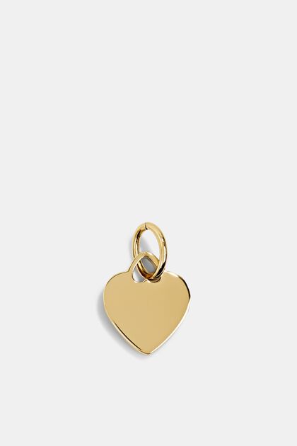 Stainless steel heart pendant