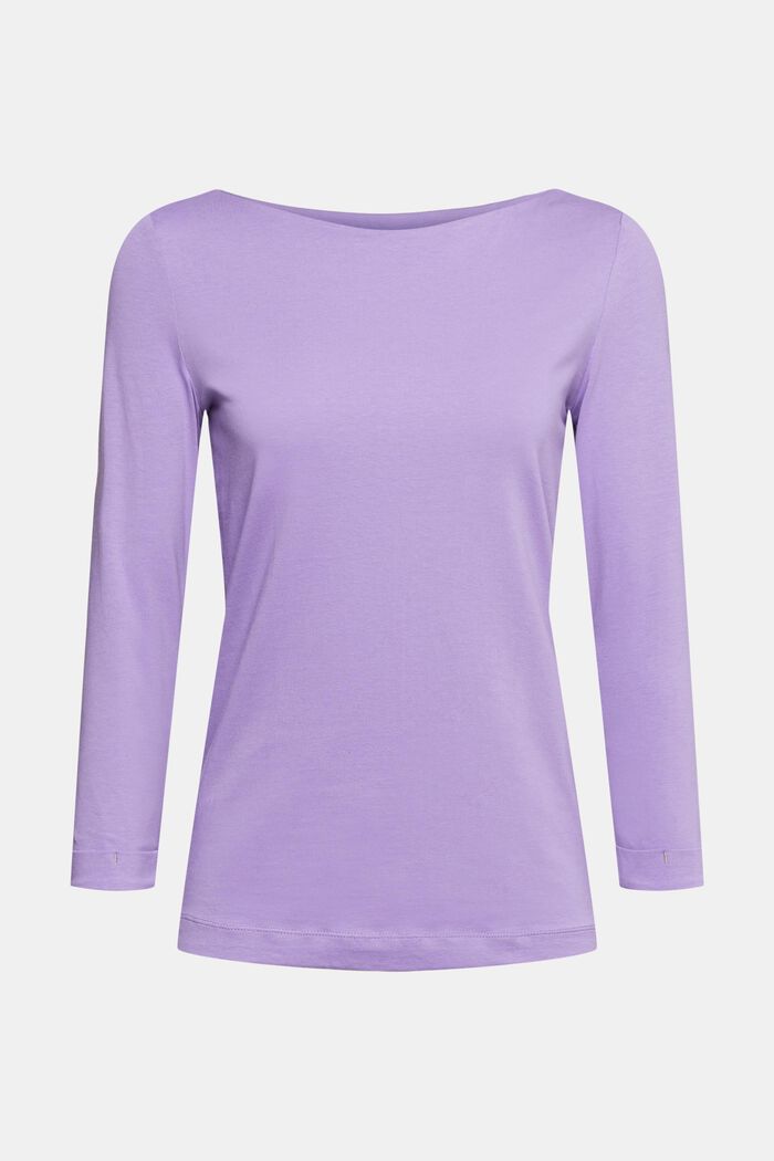 Top with 3/4-length sleeves, LILAC, detail image number 2