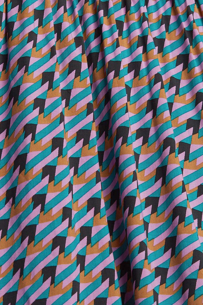 Wrap dress made of LENZING™ ECOVERO™, EMERALD GREEN, detail image number 4