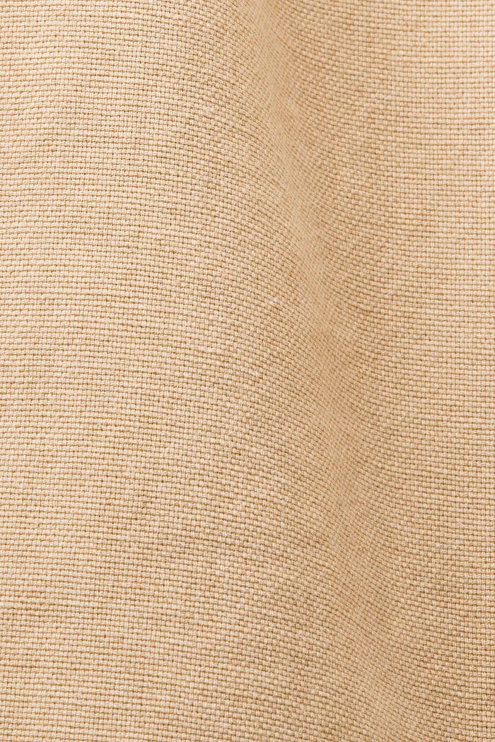 Chino trousers, linen blend, SAND, detail image number 6