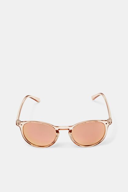 Unisex sunglasses with mirrored lenses