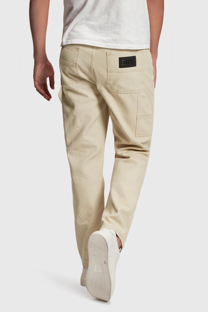 Straight fit carpenter chinos, SAND, detail image number 1