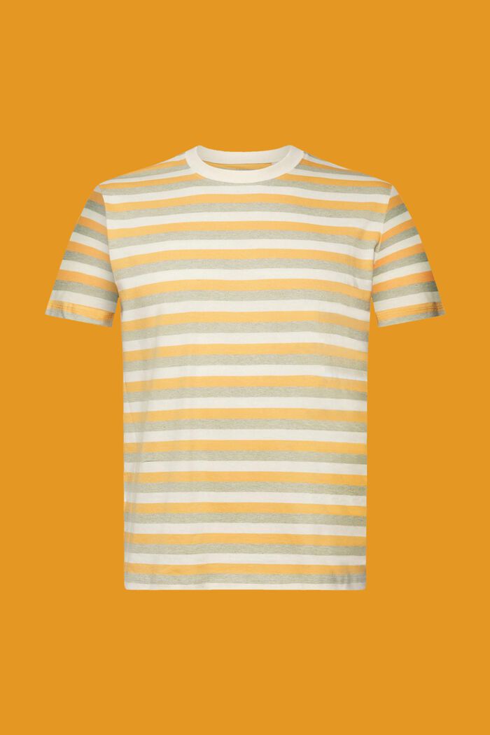 Striped Cotton Jersey T-Shirt, ICE, detail image number 6