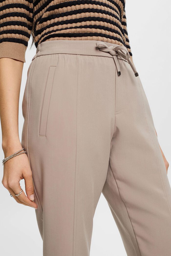 Jogger style trousers, TAUPE, detail image number 2
