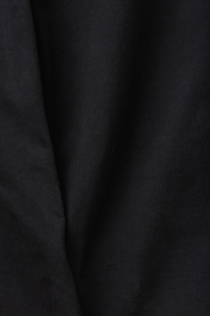 Mid Rise Capri Jeans, BLACK, detail image number 6
