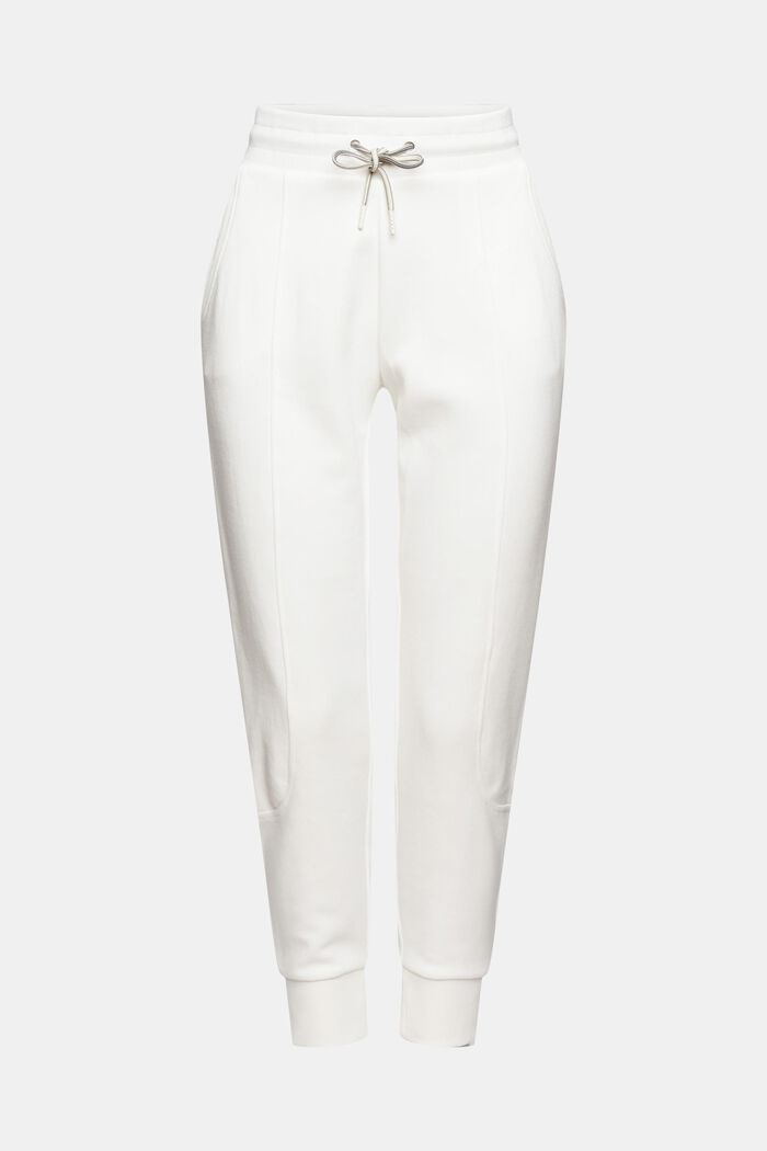 Tracksuit bottoms, cotton blend, OFF WHITE, detail image number 2