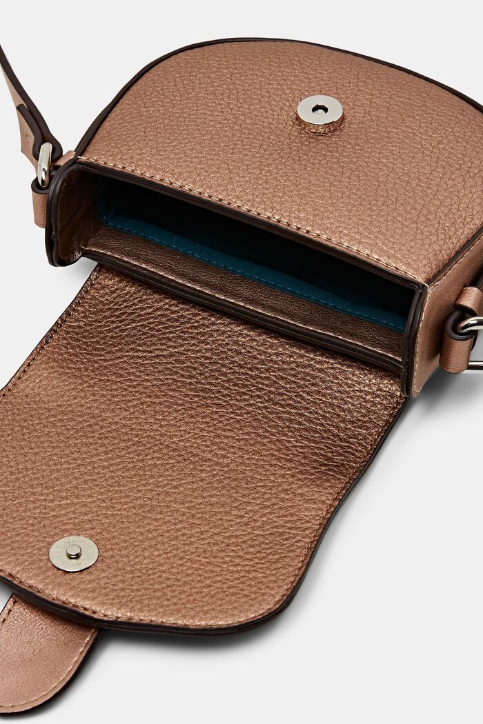 Faux leather cross body bag, COPPER, detail image number 3