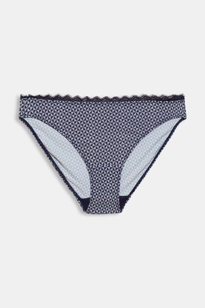 Lace Trim Hipster Brief