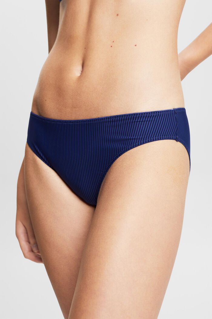 Recycled: microfibre hipster briefs, DARK BLUE, detail image number 2