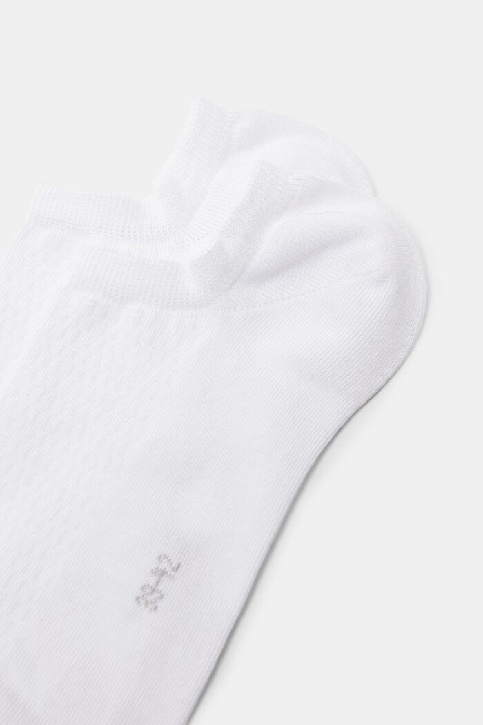 2-Pack Sneaker Socks, WHITE, detail image number 2