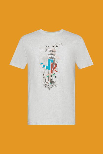 Slim fit t-shirt with front print