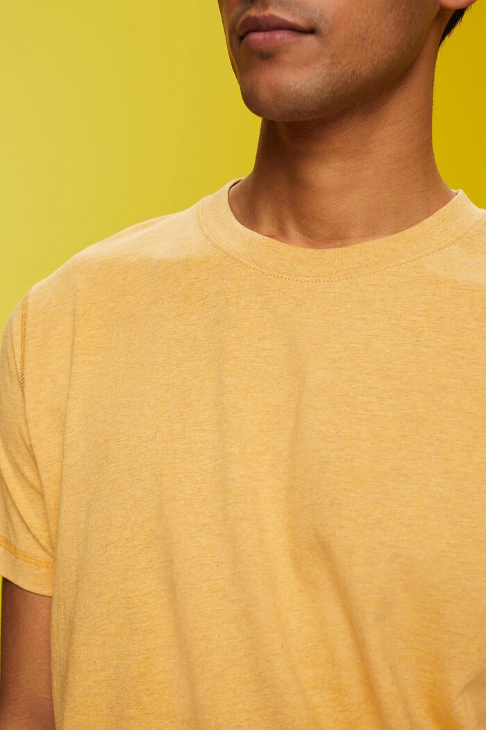 Cotton Jersey T-Shirt, SUNFLOWER YELLOW, detail image number 2