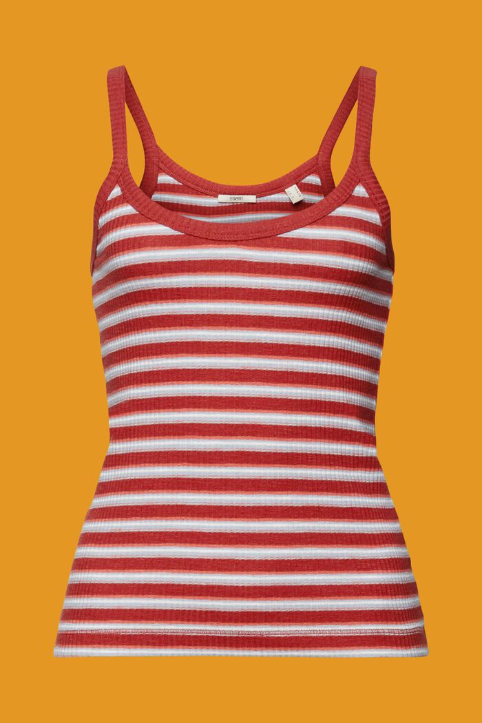 ESPRIT - Striped Ribbed Tank Top at our online shop