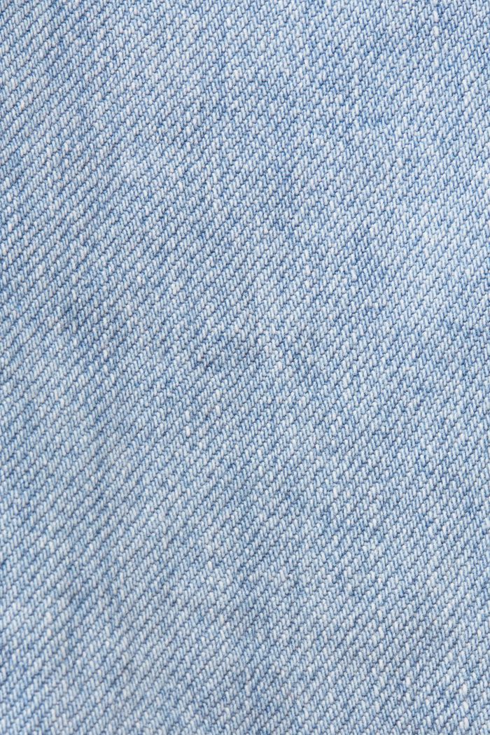 Cropped dad fit jeans, BLUE LIGHT WASHED, detail image number 6
