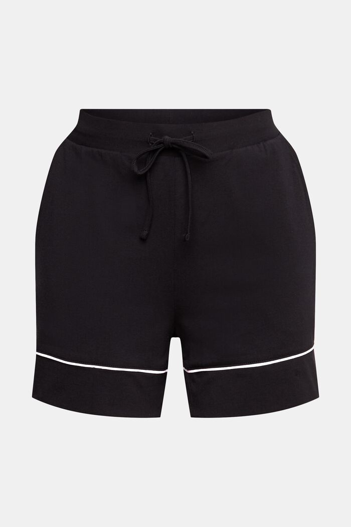Pyjama shorts, BLACK, detail image number 5