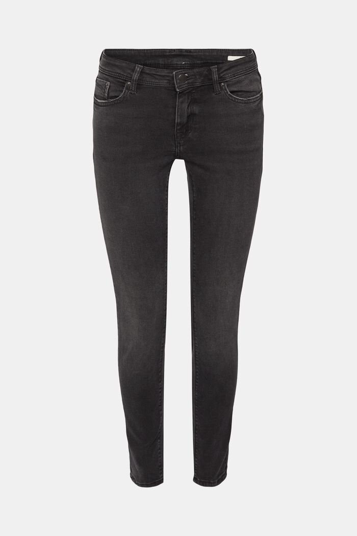 Skinny fit jeans, BLACK DENIM, detail image number 6
