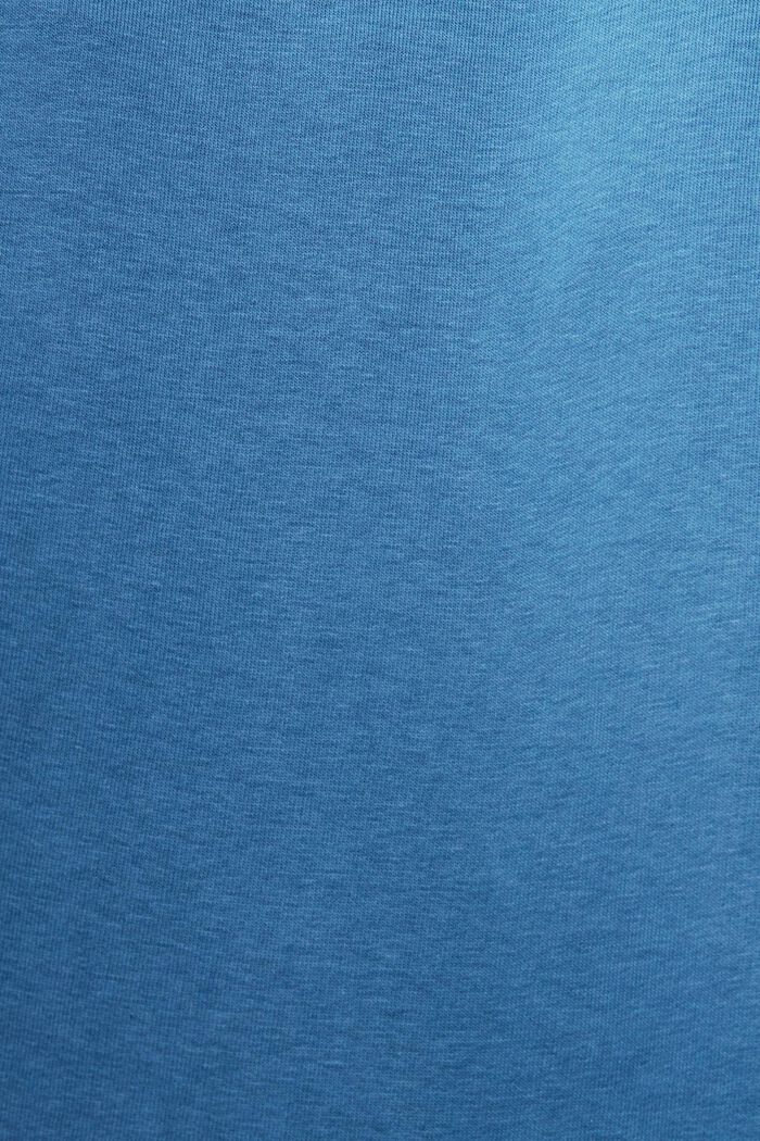 Tracksuit bottoms, cotton blend, GREY BLUE, detail image number 1