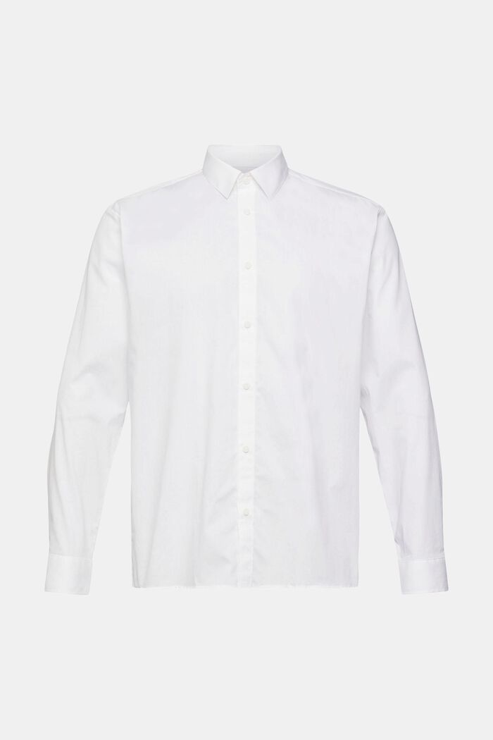 Sustainable cotton shirt, WHITE, detail image number 5