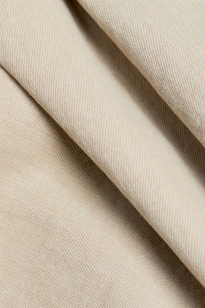 High-rise straight leg trousers, LIGHT TAUPE, detail image number 4