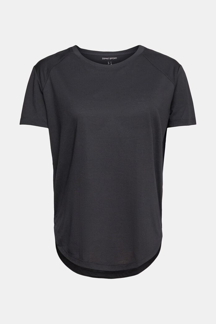 Active t-shirt, LENZING™ ECOVERO™, BLACK, detail image number 2