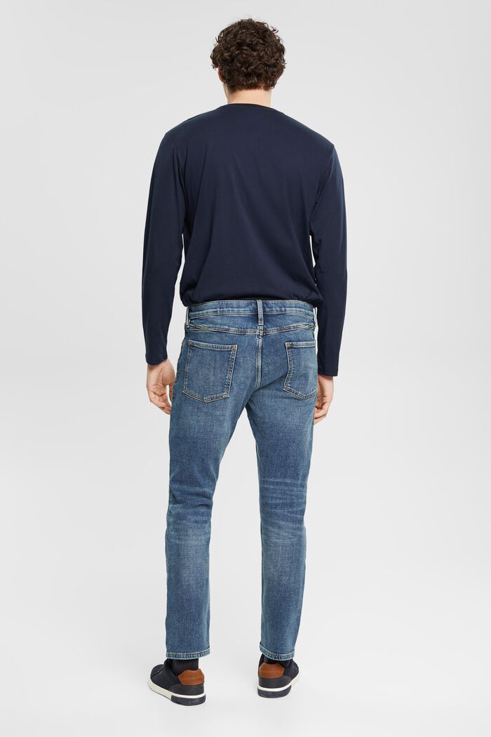 Brushback jeans, BLUE MEDIUM WASHED, detail image number 3