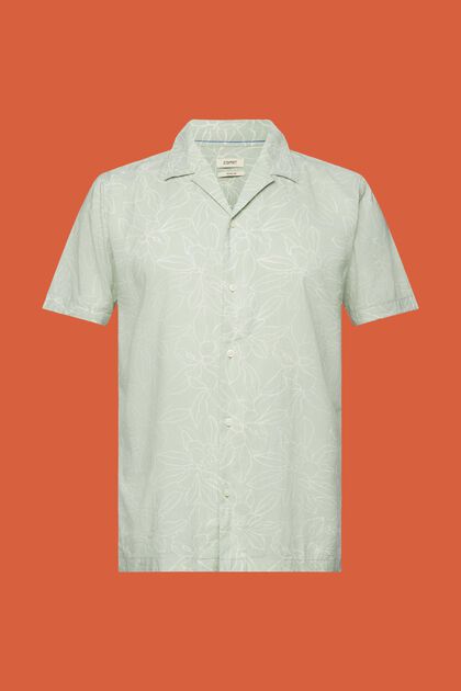 Patterned short sleeve shirt