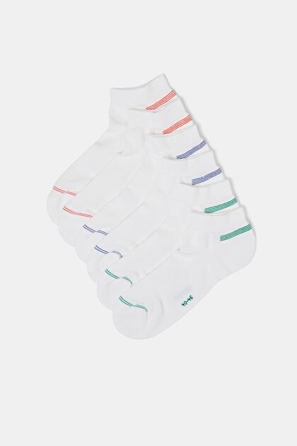 3-pack of trainer socks with mesh structure