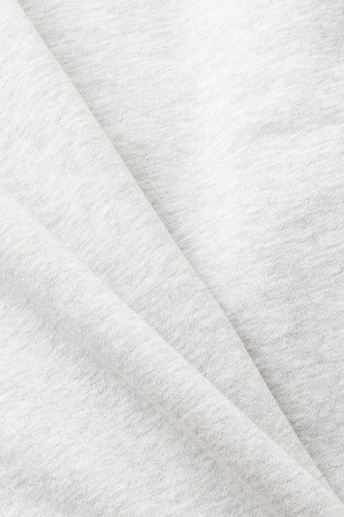 Sweatshirt with small dolphin print, LIGHT GREY, detail image number 5