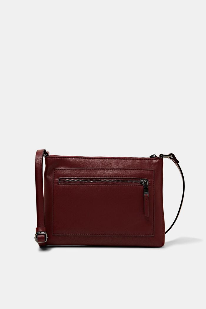 Small faux leather shoulder bag