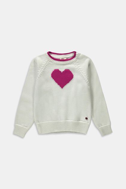 Jumper with heart design