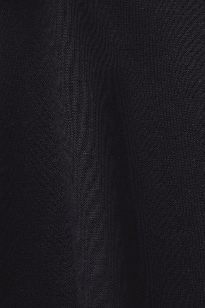 Recycled: oversized zipper hoodie, BLACK, detail image number 5