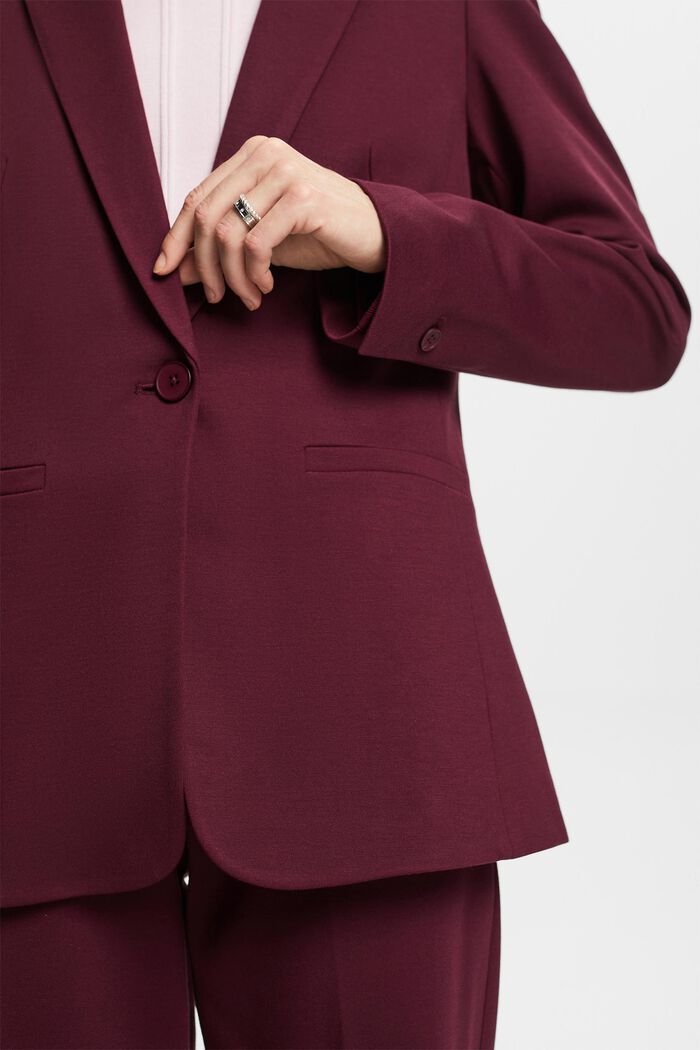 SPORTY PUNTO mix & match blazer, AUBERGINE, detail image number 2