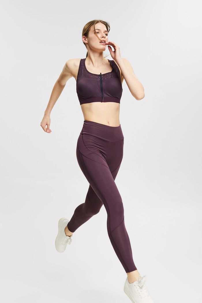 Activewear leggings with edry technology, made of recycled material