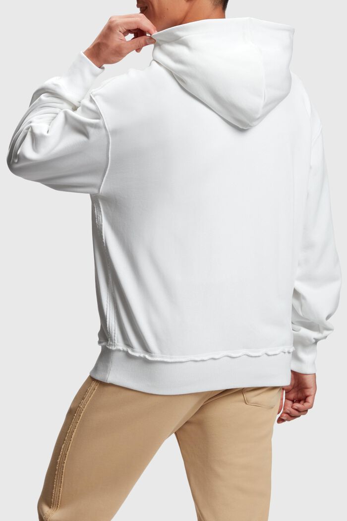 Oversized hoodie, WHITE, detail image number 1