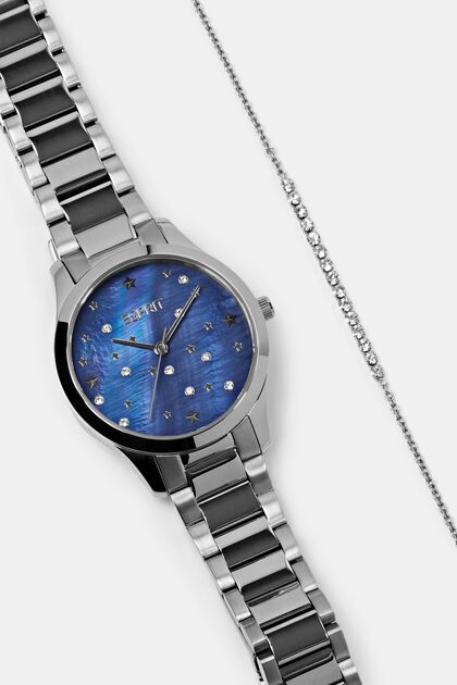 ESPRIT - Stainless Steel Zirconia Watch Set at our online shop