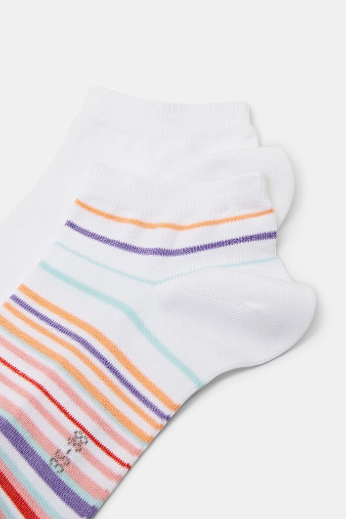 2-Pack Organic Cotton Socks, NEW WHITE, detail image number 2