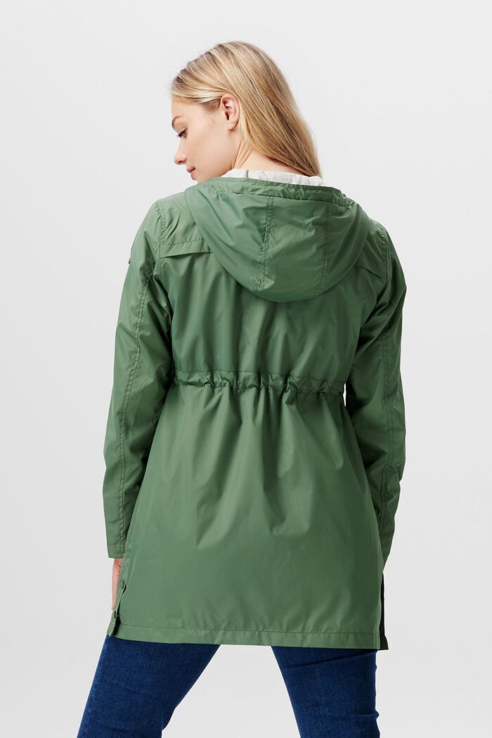 3-way-use rain jacket, VINYARD GREEN, detail image number 3