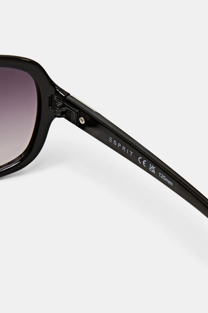 Sunglasses with a timeless design, BLACK, detail image number 3
