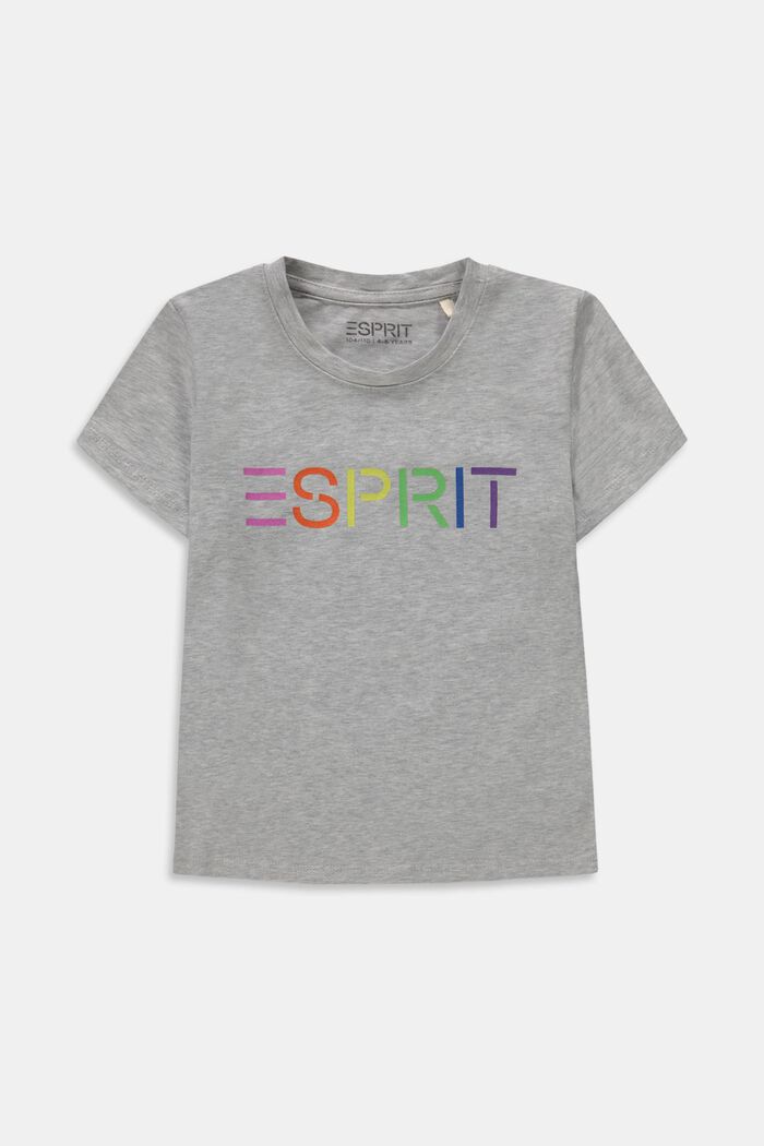 T-shirt with a colourful logo print