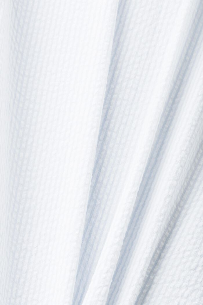 Striped seersucker blouse, LIGHT BLUE, detail image number 5