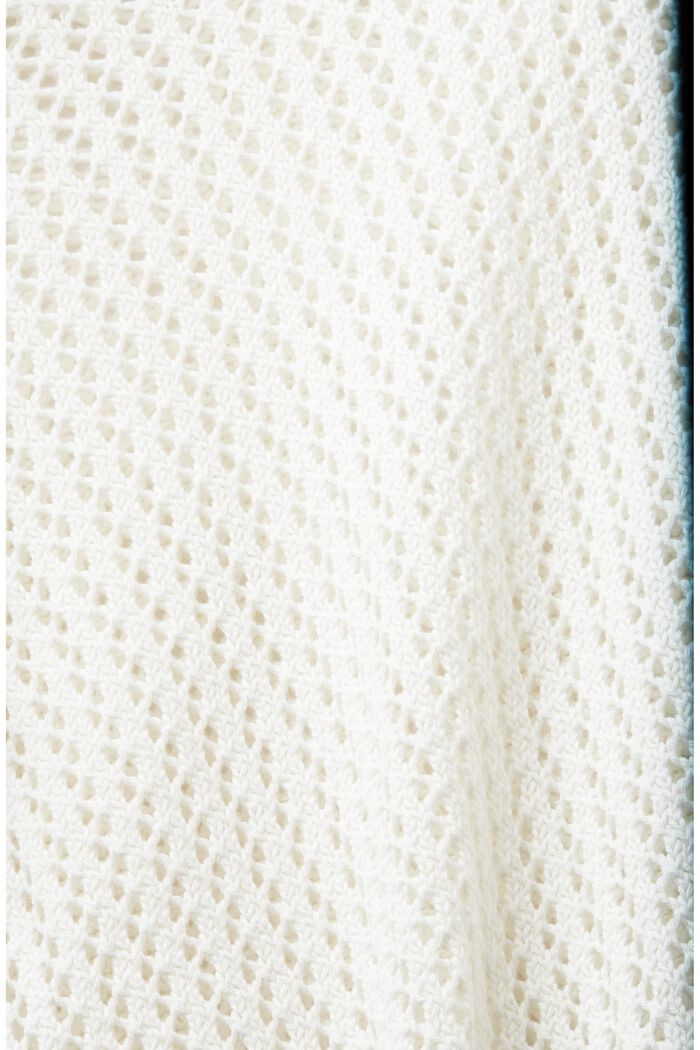 Organic cotton structured jumper, OFF WHITE, detail image number 5