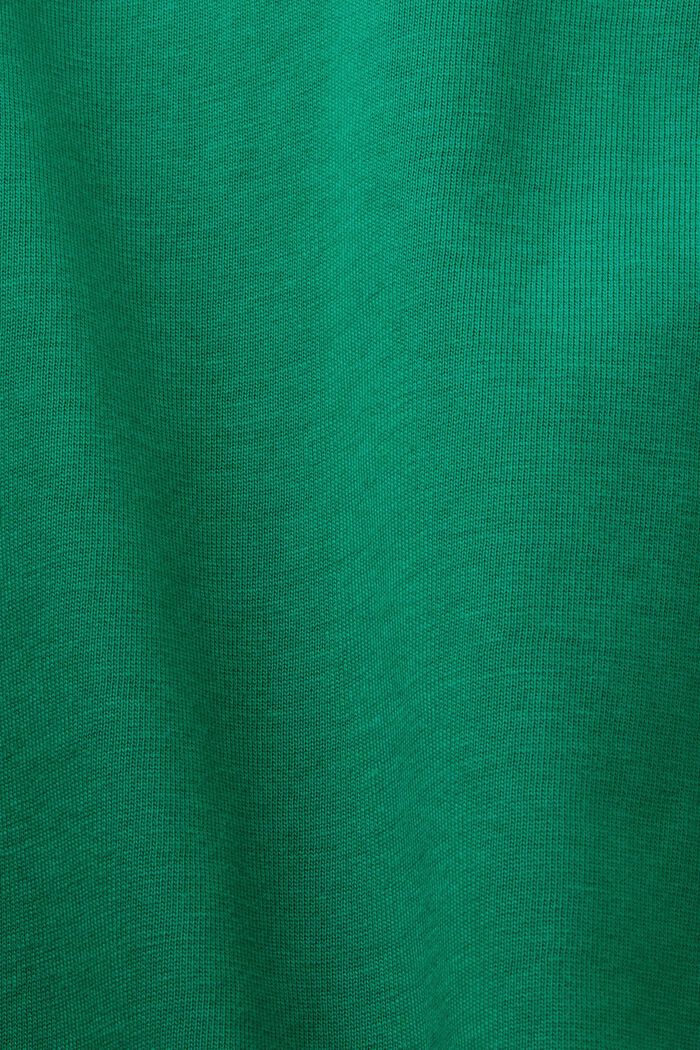 Graphic Cotton Jersey T-Shirt, DARK GREEN, detail image number 5