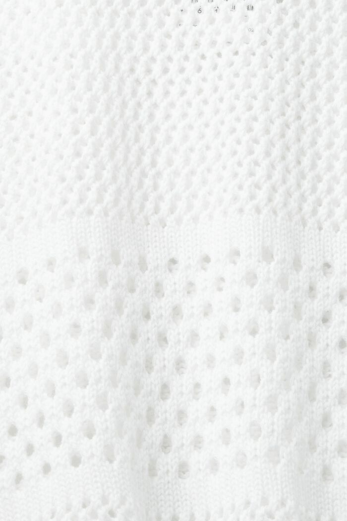 Knitted hoodie, OFF WHITE, detail image number 4