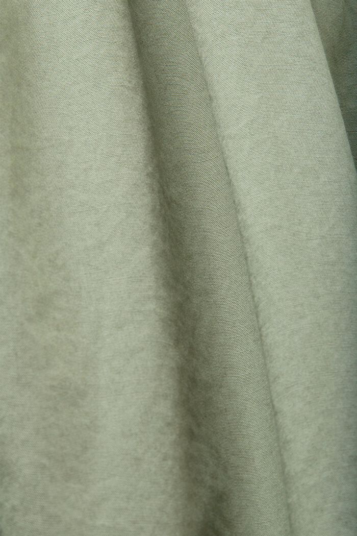 Cotton Midi Dress, PALE KHAKI, detail image number 5